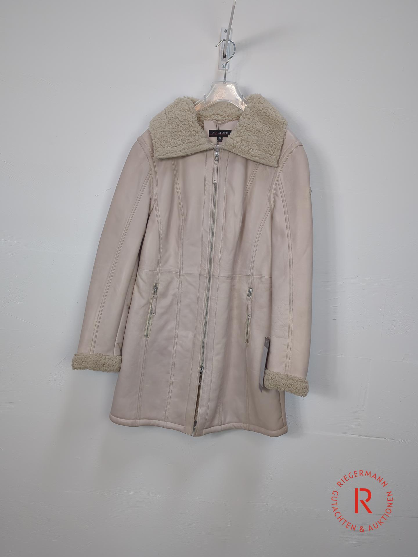 DAMEN LEDERMANTEL GRÖSSE 38